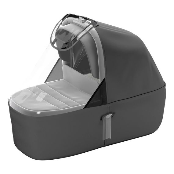 Thule Sleek přídavné sedátko, Kolor materiału: Midnight Black, Kolor ramy: Black, 7 zdjęcie