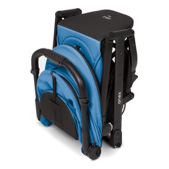 Anex Air-X - sportovní kočárek, Kolor materiału: Blue, 7 zdjęcie