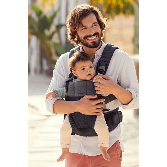 BabyBjorn Harmony nosítko 3D Mesh Anthracite, Rodzaj: nosidełko, Kolor: Anthracite, 38 zdjęcie