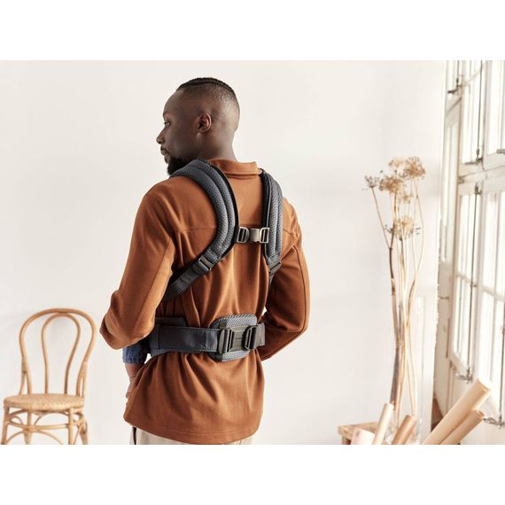 BabyBjorn Harmony nosítko 3D Mesh Anthracite, Rodzaj: nosidełko, Kolor: Anthracite, 50 zdjęcie