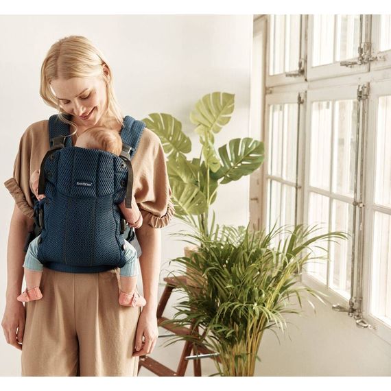 BabyBjorn Harmony nosítko 3D Mesh Navy Blue, Rodzaj: nosidełko, Kolor: Navy Blue, 14 zdjęcie