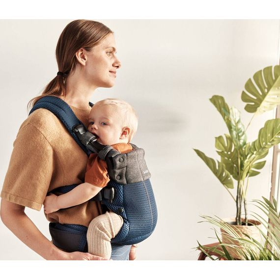 BabyBjorn Harmony nosítko 3D Mesh Navy Blue, Rodzaj: nosidełko, Kolor: Navy Blue, 16 zdjęcie