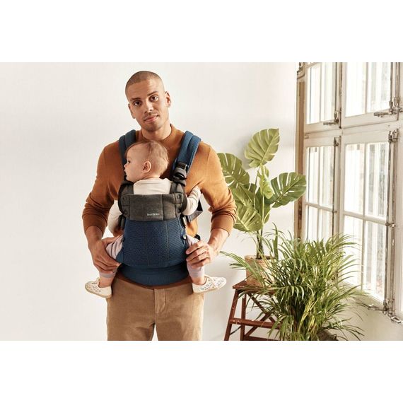 BabyBjorn Harmony nosítko 3D Mesh Navy Blue, Rodzaj: nosidełko, Kolor: Navy Blue, 18 zdjęcie