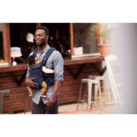 BabyBjorn Harmony nosítko 3D Mesh Navy Blue, Rodzaj: nosidełko, Kolor: Navy Blue, 22 zdjęcie