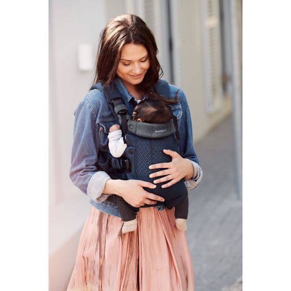 BabyBjorn Harmony nosítko 3D Mesh Navy Blue, Rodzaj: nosidełko, Kolor: Navy Blue, 31 zdjęcie
