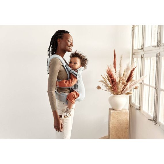 BabyBjorn Harmony nosítko 3D Mesh Silver, Rodzaj: nosidełko, Kolor: Silver, 12 zdjęcie