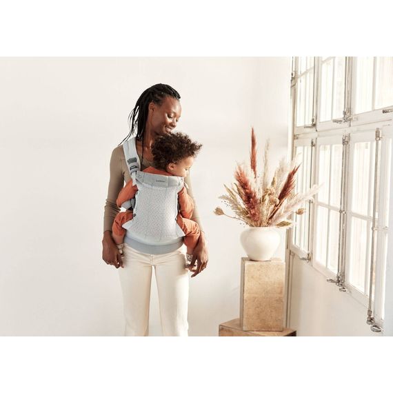 BabyBjorn Harmony nosítko 3D Mesh Silver, Rodzaj: nosidełko, Kolor: Silver, 13 zdjęcie