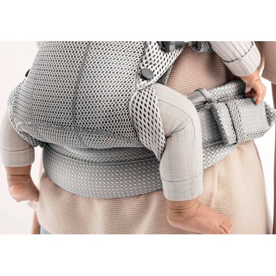 BabyBjorn Harmony nosítko 3D Mesh Silver, Rodzaj: nosidełko, Kolor: Silver, 24 zdjęcie