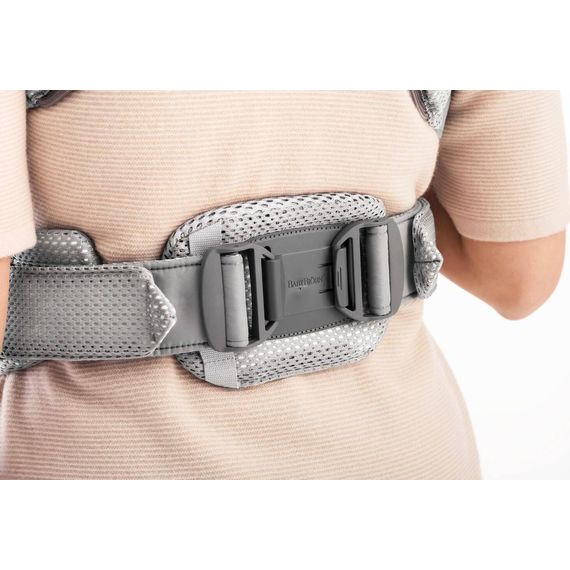 BabyBjorn Harmony nosítko 3D Mesh Silver, Rodzaj: nosidełko, Kolor: Silver, 26 zdjęcie