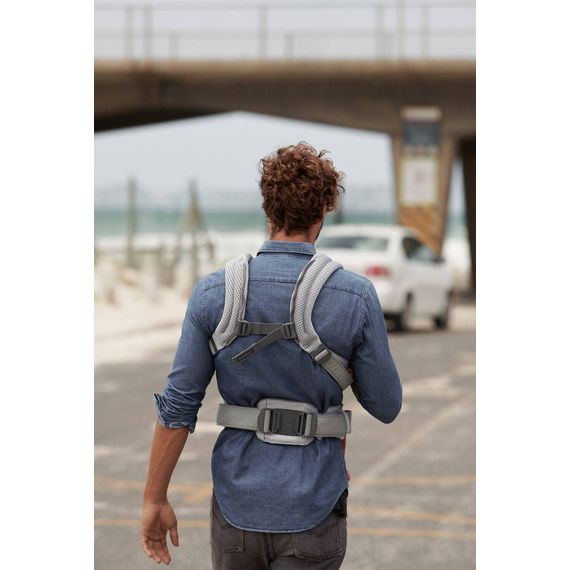 BabyBjorn Harmony nosítko 3D Mesh Silver, Rodzaj: nosidełko, Kolor: Silver, 31 zdjęcie