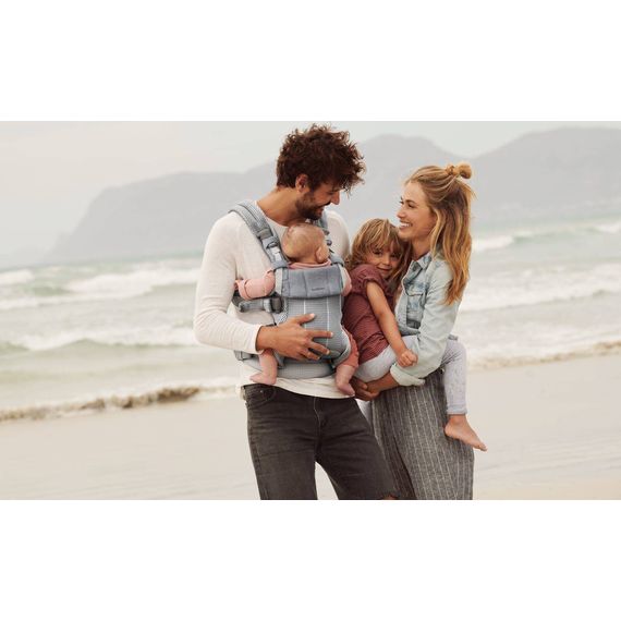 BabyBjorn Harmony nosítko 3D Mesh Silver, Rodzaj: nosidełko, Kolor: Silver, 32 zdjęcie