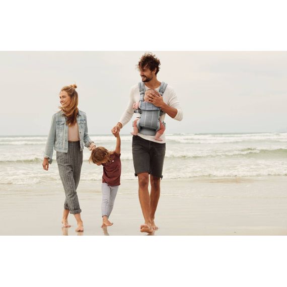 BabyBjorn Harmony nosítko 3D Mesh Silver, Rodzaj: nosidełko, Kolor: Silver, 33 zdjęcie