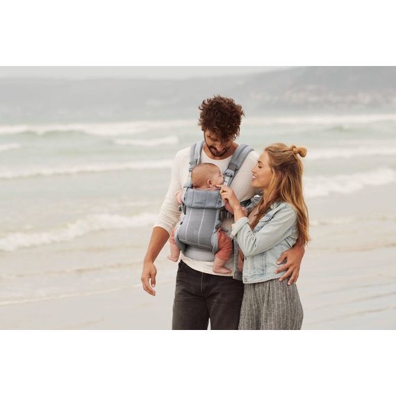 BabyBjorn Harmony nosítko 3D Mesh Silver, Rodzaj: nosidełko, Kolor: Silver, 34 zdjęcie