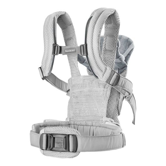 BabyBjorn Harmony nosítko 3D Mesh Silver, Rodzaj: nosidełko, Kolor: Silver, 39 zdjęcie