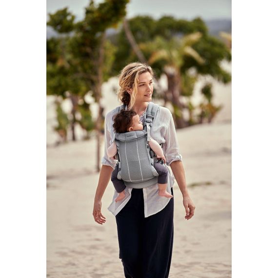 BabyBjorn Harmony nosítko 3D Mesh Silver, Rodzaj: nosidełko, Kolor: Silver, 48 zdjęcie