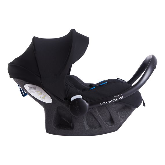 Avionaut Pixel PRO i-Size - lekki fotelik samochodowy dla niemowląt (40 - 86 cm | 0 - 13 kg | 0 - 12 miesięcy), Baza: bez bazy, Kolor: 03.Black, 2 zdjęcie
