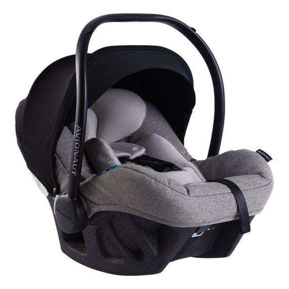 Avionaut Pixel PRO i-Size - lekki fotelik samochodowy dla niemowląt (40 - 86 cm | 0 - 13 kg | 0 - 12 miesięcy), Baza: bez bazy, Kolor: 01.Grey