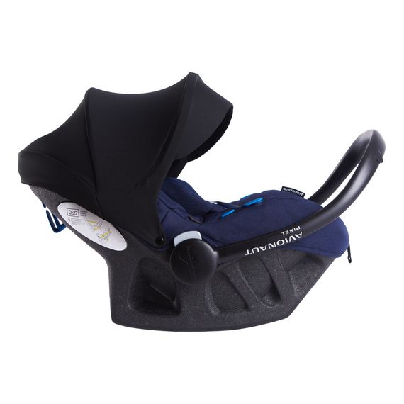Avionaut Pixel PRO i-Size - lekki fotelik samochodowy dla niemowląt (40 - 86 cm | 0 - 13 kg | 0 - 12 miesięcy), Baza: bez bazy, Kolor: 04.Navy, 2 zdjęcie
