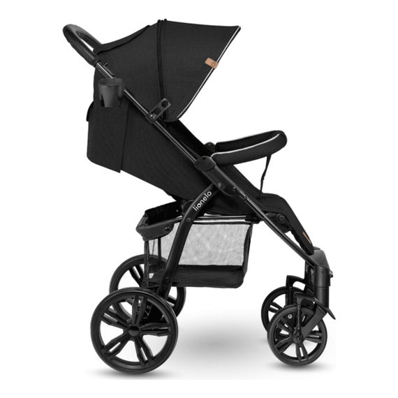 Lionelo Annet Plus sportovní kočárek, Kolor materiału: Black carbon, 4 zdjęcie