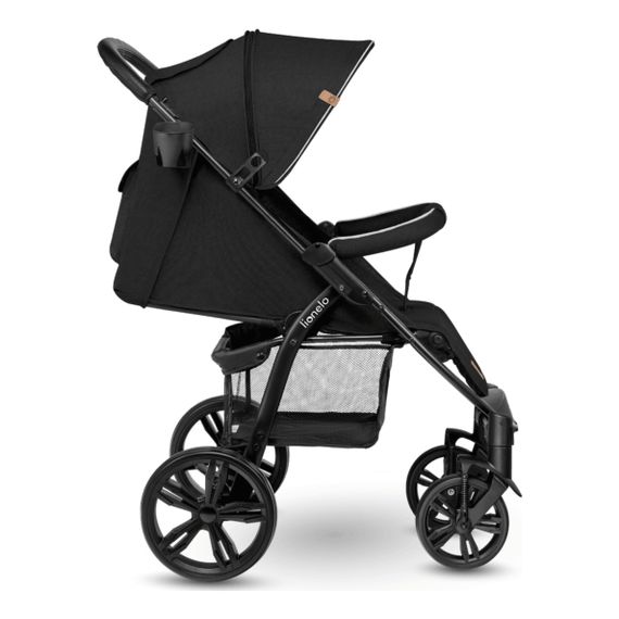 Lionelo Annet Plus sportovní kočárek, Kolor materiału: Black carbon, 5 zdjęcie