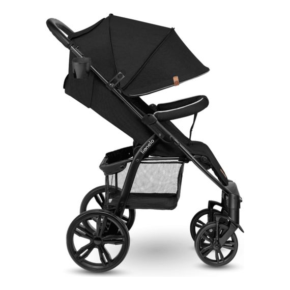 Lionelo Annet Plus sportovní kočárek, Kolor materiału: Black carbon, 6 zdjęcie