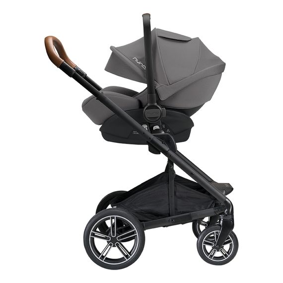 Nuna Arra Next z bazą Base Next - obrotowy fotelik samochodowy dla niemowląt (40 - 85 cm | 0 - 13 kg | 0 - 15 miesięcy), Baza: Base Next, Kolor: Granite, 2 zdjęcie