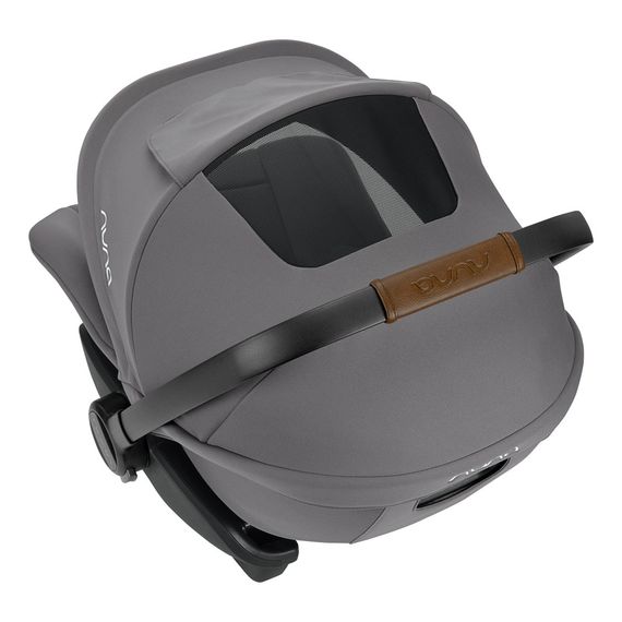Nuna Arra Next z bazą Base Next - obrotowy fotelik samochodowy dla niemowląt (40 - 85 cm | 0 - 13 kg | 0 - 15 miesięcy), Baza: Base Next, Kolor: Granite, 7 zdjęcie