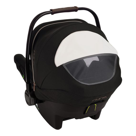 Nuna Pipa Next z bazą Base Next - obrotowy fotelik samochodowy dla niemowląt (0 - 83 cm | 0 - 13 kg | 0 - 13 miesięcy), Baza: Base Next, Kolor: Riveted, 8 zdjęcie
