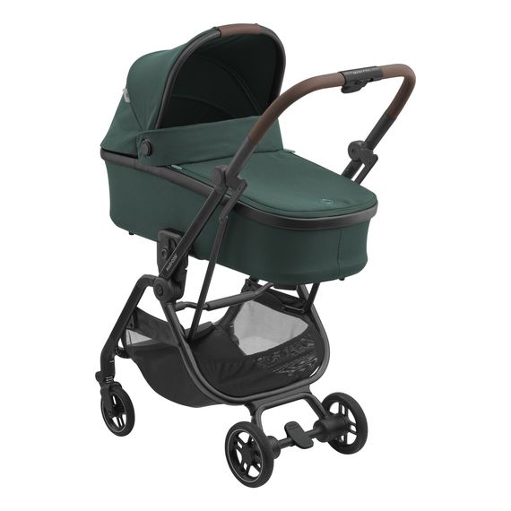 Maxi-Cosi Leona - kompaktní sportovní kočárek do letadla, Rodzaj wózka: spacerowy, Kolor materiału: Essential Green, 6 zdjęcie