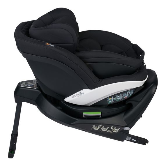 BeSafe iZi Turn B i-Size - otočná autosedačka pro miminka a batolata (40 - 105 cm | 0 - 18 kg | 0 - 4 roky), Kolor: Black Cab, 4 zdjęcie