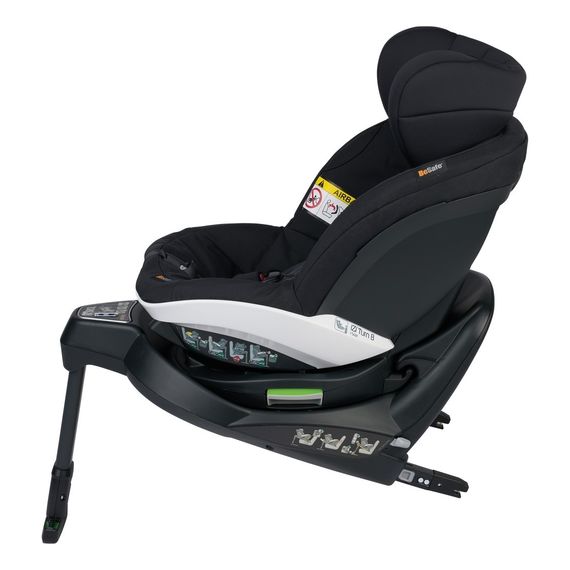 BeSafe iZi Turn B i-Size - otočná autosedačka pro miminka a batolata (40 - 105 cm | 0 - 18 kg | 0 - 4 roky), Kolor: Black Cab, 5 zdjęcie