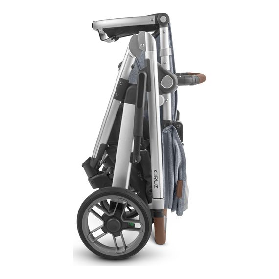 Uppababy Cruz V2 wózek głęboko-spacerowy, Rodzaj wózka: głęboko-spacerowy, Kolor materiału: Gregory, 14 zdjęcie