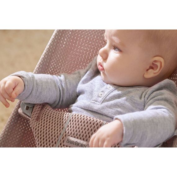 BabyBjorn Bliss lehátko Mesh Dusty pink, Rodzaj: Mesh, Kolor: Dusty pink, 6 zdjęcie