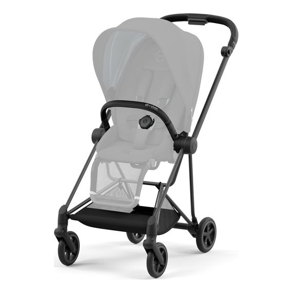 Cybex Mios 3.0 rám s podvozkem sedačky, Kolor ramy: Matt Black, 2 zdjęcie