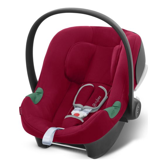 Cybex Aton B2 i-Size s bází One - autosedačka pro miminka (45–87 cm | 0–13 kg | 0–15 měsíců), Baza: baza One, Kolor: Dynamic Red, 5 zdjęcie