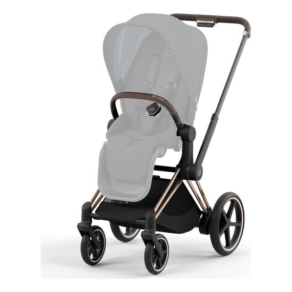 Cybex ePriam 3.0 rám s podvozkem sedačky, Kolor ramy: Rosegold, 2 zdjęcie