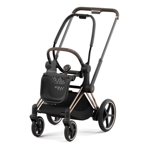 Cybex ePriam 3.0 rám s podvozkem sedačky, Kolor ramy: Rosegold