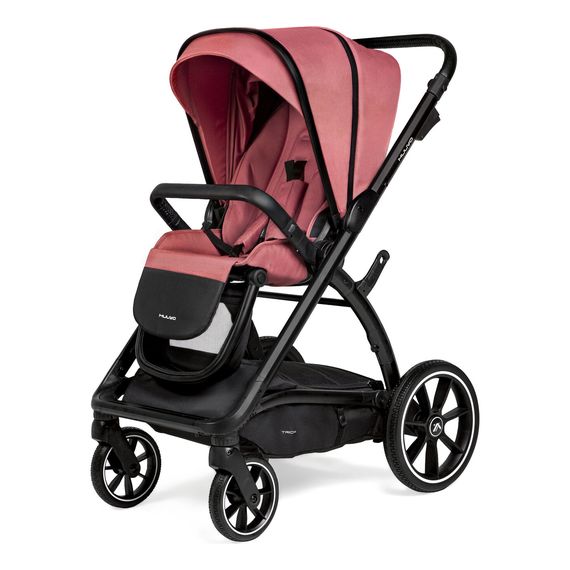 Muuvo Trick * Sleva v košíku * hluboký kočárek, Rodzaj wózka: głęboko-spacerowy, Kolor materiału: Pure Pink, 6 zdjęcie