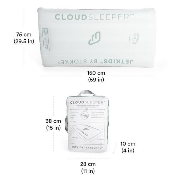 JetKids by Stokke CloudSleeper White, Kolor: White, 23 zdjęcie
