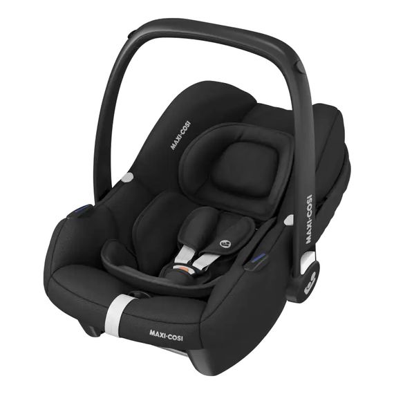 Maxi-Cosi CabrioFix i-Size with CabrioFix i-Size Base - Infant Car Seat (40-75 cm | 0-12 kg | 0-12 Months), Baza: Cabriofix i-Size, Kolor: Essential Black, image , 4 image