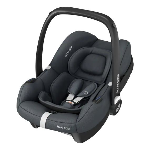 Maxi-Cosi CabrioFix i-Size s bází CabrioFix i-Size – autosedačka pro miminka (40–75 cm | 0–12 kg | 0–12 měsíců), Baza: Cabriofix i-Size, Kolor: Essential Graphite, 4 zdjęcie