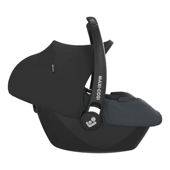Maxi-Cosi CabrioFix i-Size s bází CabrioFix i-Size – autosedačka pro miminka (40–75 cm | 0–12 kg | 0–12 měsíců), Baza: Cabriofix i-Size, Kolor: Essential Graphite, 6 zdjęcie