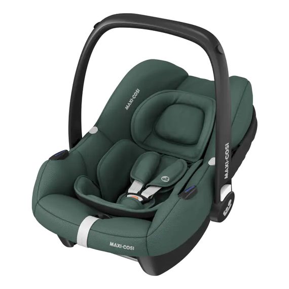 Maxi-Cosi CabrioFix i-Size with CabrioFix i-Size Base - Infant Car Seat (40-75 cm | 0-12 kg | 0-12 Months), Baza: Cabriofix i-Size, Kolor: Essential Green, image , 4 image