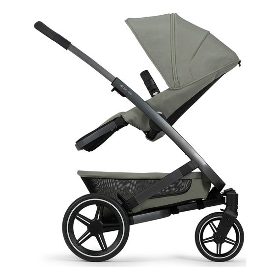 Joolz Geo3 Mono - kombinovaný kočárek, Rodzaj wózka: głęboko-spacerowy, Kolor materiału: Sage Green, 7 zdjęcie