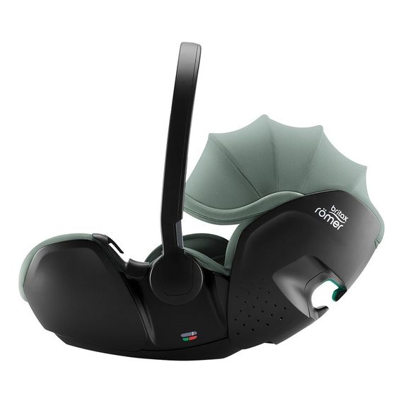 Britax Romer Baby-Safe 5Z2 z Flex Base 5Z - NAJTANIEJ obrotowy fotelik dla niemowląt (40 - 85 cm | 0 - 13 kg | 0 -15 miesięcy), Baza: Flex base 5Z, Kolor: Jade Green, 5 zdjęcie