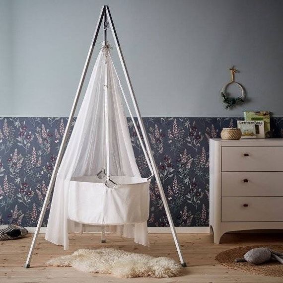 Leander Classic Cradle Canopy White, Kolor: biały, image , 7 image