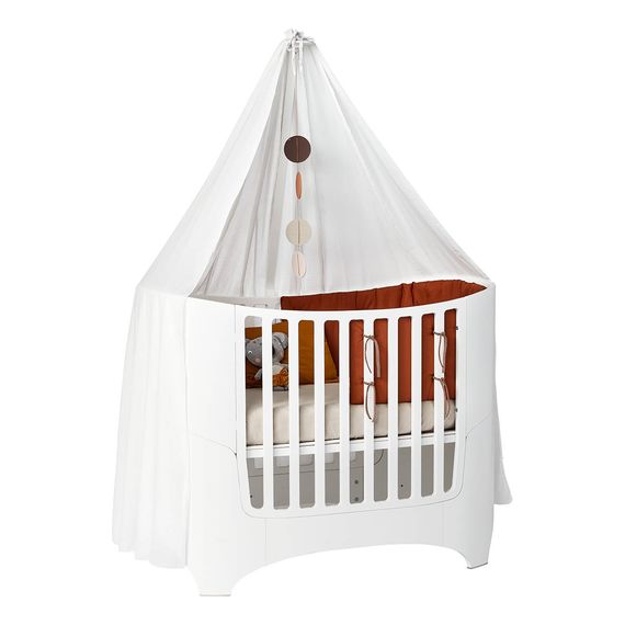 Leander baldachýn k postýlce Classic Baby bílý, Kolor: biały, 3 zdjęcie
