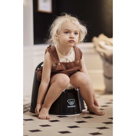 BabyBjorn nočník křesílko Black/White, Kolor: Black/White, 8 zdjęcie