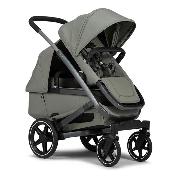 Joolz Geo3 Duo set - rozšiřující sada pro dvě děti, Kolor materiału: Sage Green, 7 zdjęcie