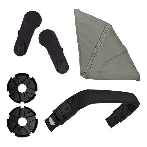 Joolz Geo3 Duo - Year-After-Year Sibling Pram, Rodzaj: rok po roku, Kolor: Sage Green, image , 9 image
